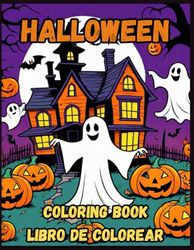Halloween for kids coloring book: 39 Cute Halloween illustrations to color for children