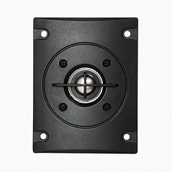 Tweeter in titanio, quadrato, 100 W.