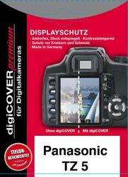 digiCOVER Premium skyddsfolie för Panasonic DMC-TZ5