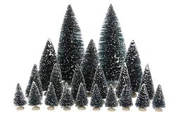 Edelman Sneeuwvlokken, gesorteerd, 21 stuks, afmetingen 22 x 8 cm, kerstbomen, meerkleurig, 8711473038200