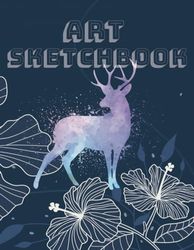 Art SketchBook: 8.5x11 sketchbook