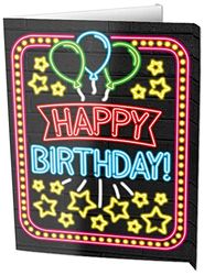 Window signs - Happy birthday