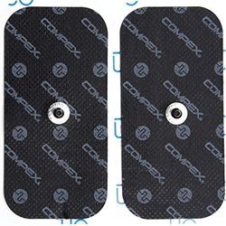 Compex EASYSNAP Performance ELEKTRODEN 50x100MM, blauw, 50 x 100 mm