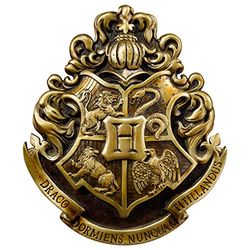 The Noble Collection Harry Potter Hogwarts Crest Wall Art - 11in (28cm) Elegant Wall Plaque - Harry Potter Film Set Movie Props - Gifts for Family, Friends & Harry Potter Fans