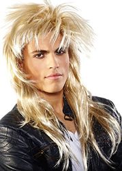 Folat - Pruik Johnny Rocker Blond