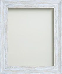 Frame Company Lynton Rustic White, 10x10 inch, fitted with perspex