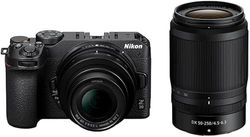 Nikon Z30 + Z DX 16-50+50-250 VR + Lexar SD 64GB 800x Fotocamera Mirrorless, CMOS DX 20.9 MP,LCD Angolazione Variabile,Registrazione fino a 125min, Video 4K,Nero,Nital Card: 4 Anni Garanzia