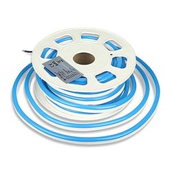 V-TAC VT-555-Filo Curvo a Righe, 8 W, Bianco, Hauteur x Largeur x Profondeur : 10 000 mm x 8 mm x 15 mm