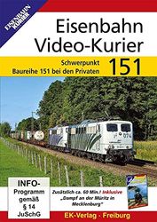 Eisenbahn Video-Kurier 151 - Schwerpunkt Baureihe 151 bei den Privaten [Alemania] [DVD]