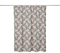 Bonamaison Tenda da Doccia Impermeabile, Resistente alle Muffe, Facile da Pulire, Tenda da doccia Stampata Digitalmente, Lavabile, Dimensioni 150x200, 1 Pezzo - Prodotto e Progettato in Turchia