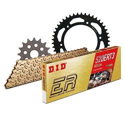 Kettingset DID staal 520ERT2 / 108 clipslot voor Aprilia ETX 350 cc bj. 1985-1987