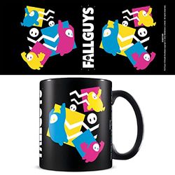 Pyramid International Fall Guys Mug (CMYK Free Fall Design) in Presentation Gift Box, 11oz Ceramic Coffee Mug, Cups and Mugs for Women and Men - Official Merchandise