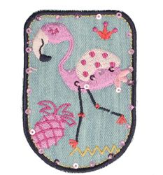 HKM Patches, Blue, 62 mm x 88 mm