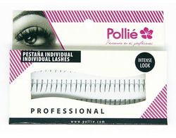 PESTAÑAS POLLIE INDIVIDUAL CORTAS NEGRAS