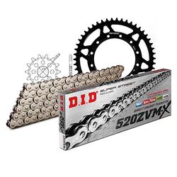 Kettingset DID staal 520ZVM-X / 114 klinkslot voor Yamaha YZ WR F 426 250-425 cc bj. 1999-2020