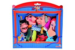 Simba 104586784 Conjunto de 6 marionetas de mão, 10 cm [Importado da Alemanha], modelos / cores sortidas, 1 unidade