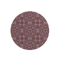 Questo Casa, Rund musmatta med digitalt tryck, halkfri baksida, för kontor och hem, diameter: 22 cm