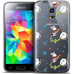 Beschermhoes voor Samsung Galaxy S5 Mini, zeer dun, konijntje Crétins Space 2