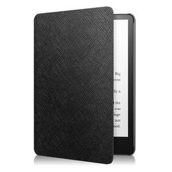 MoKo Case for 6.8" Kindle Paperwhite (11th Generation-2021) and Kindle Paperwhite Signature Edition, Light Shell Cover with Auto Wake/Sleep for Kindle Paperwhite 2021 E-Reader, Black