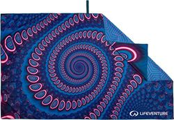 Lifeventure Recycled SoftFibre Travel Towel — Compact, Lightweight Quick-Dry Sports & Beach Towel, Sand-Free Design, Giant (Andaman)