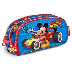 Karactermania Mickey Mouse Racers-Note Pencil Case Etui 22 cm, blauw (blauw)