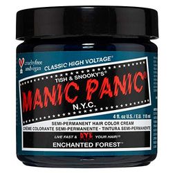 Manic Panic Enchanted Forest Classic Creme, Vegan, Cruelty Free, Green Free Semi Permanent Hair Dye 118 ml