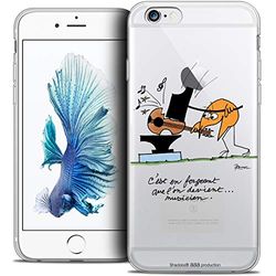Caseink - fodral för Apple iPhone 6/6s [officiell licenssamlare The Shadoks® Musician Design - mjuk - ultratunn - tryckt i Frankrike]