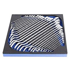 Unior U621054 Set di Chiavi Combi, Lunga in SOS Tool Tray 6 – 32/27AF