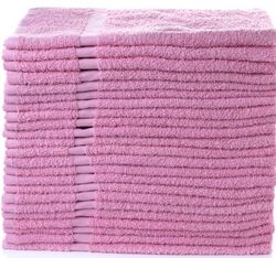 Simpli-Magic Asciugamani in cotone, 40,6 x 68,6 cm, confezione da 12, rosa