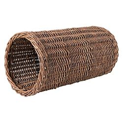 Trixie 62833 Wilgentunnel, voor Konijnen, Cavia's, Hamsters, ø20 x 38 cm, Ceder