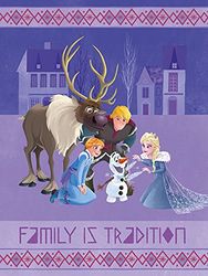 Olaf Frozen Adventure Tela, Multicolore, 60 x 80 cm