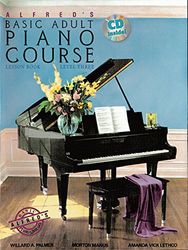 Alfred's basic piano adult lesson level 3 piano book/cd +cd