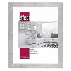 Effect Cadre Photo 782656 Mural Cadre Profil Top Pro, Bois, 40 x 50 cm, Argent