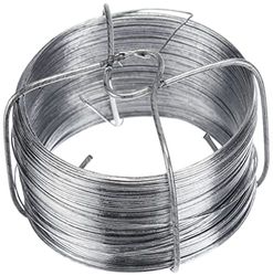 Alberts 530020 Matassa di filo metallico | zincato | Ø filo 0,8 mm | Lunghezza 50 m