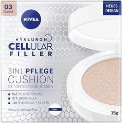 Nivea 3-In-1 Anti-Aging Verzorgingskussen Voor Natuurlijke Kleuring En Vocht, Voor Donkere Huidtypes, 15 Ml