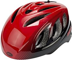 BELL Star Pro Shield helm voor volwassenen, 16 M, rood/zilver