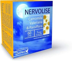 Dietmed | Nervolise - 60 Comprimidos | Con Manzanilla, Valeriana y Pasiflora