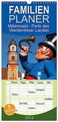 Familienplaner 2024 - Mittenwald - Perle des Werdenfelser Landes mit 5 Spalten (Wandkalender, 21 cm x 45 cm) CALVENDO