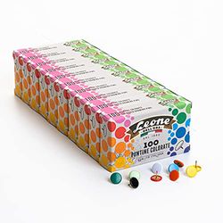Leone Dell'Era Push pins, Assorted Colours