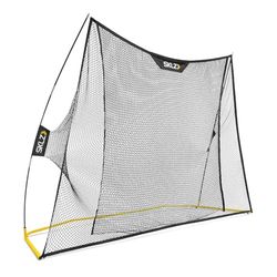 SKLZ Rete da golf Home Range–Rete doppia con ritorno fluido per ogni club–Telaio 3mx2.1m,rete di raccolta frontale 2mx 2m per un allenamento efficace e recupero rapido della palla