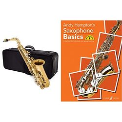 Jean Paul USA Alto Saxophone (AS-400GP) & Saxophone Basics Pupil's book