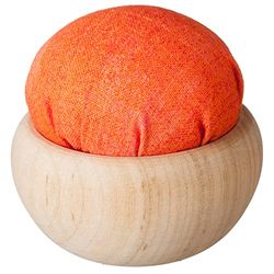 Tulip Pincushion Akane-iro-1pc, Orange, One Size