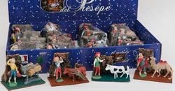 Euronatale Scena 14x8x9h Pastore C/Animale Ass, Come Foto, Unica