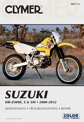 Suzuki DR-Z400E, S & SM 2000-2012