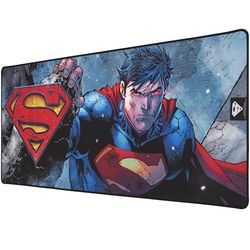 Superman - Anti-slip XXL 90 mm x 40 mm beaded finish mouse pad - Official License DC comis
