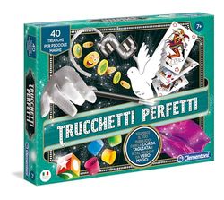 Clementoni - Jeu de Magie (Version Italienne) Tours de Magie Parfaits Multicolour