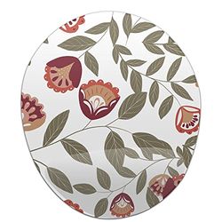 Questo Casa, Ergonomische muismat met polssteun, digitaal bedrukte muismat tegen schede problemen, antislip onderkant, voor kantoor en thuis, afmetingen: 20 x 23 cm