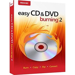 Roxio Easy CD & DVD Burning 2 Licence Perpétuelle 1 Appareil [Disque PC]|version pleine|1 appareil|licence perpétuelle|PC|Disque