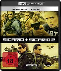 Sicario 1 & 2 (2 4K Ultra-HD) (+ 2 Blu-ray's) [Alemania] [Blu-ray]