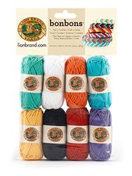 Lion Merk Yarn Company 1 kluwen garen bonbons, strand, multicolor
